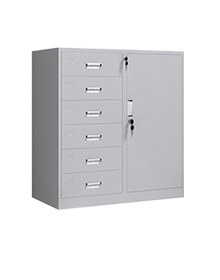 Metal Filing Cabinet with 6 Drawer