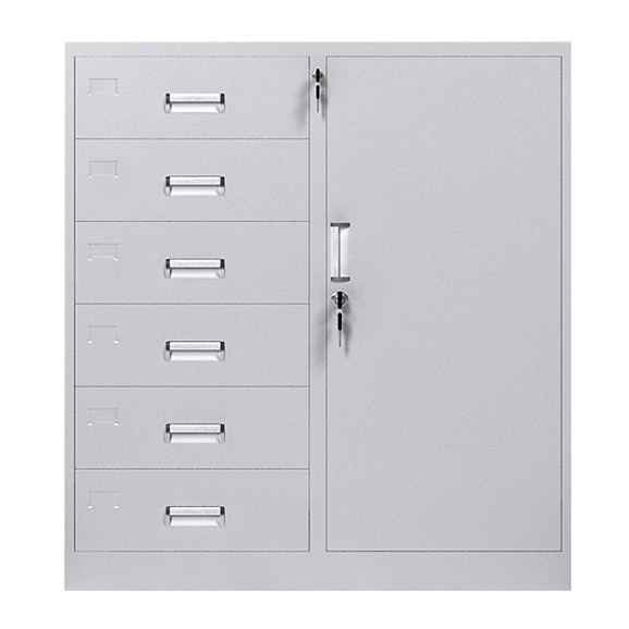Metal Filing Cabinet with 6 Drawer