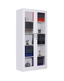 Glass Door Filing Cabinet